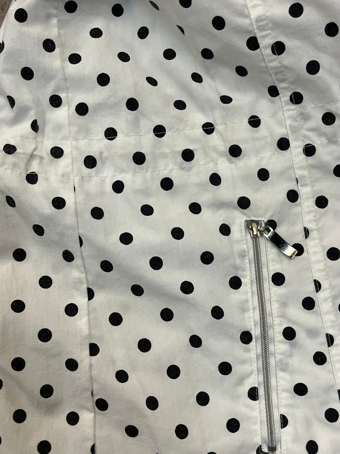 도트 스프링 자켓 화이트 100 #csz2090 상품이미지8