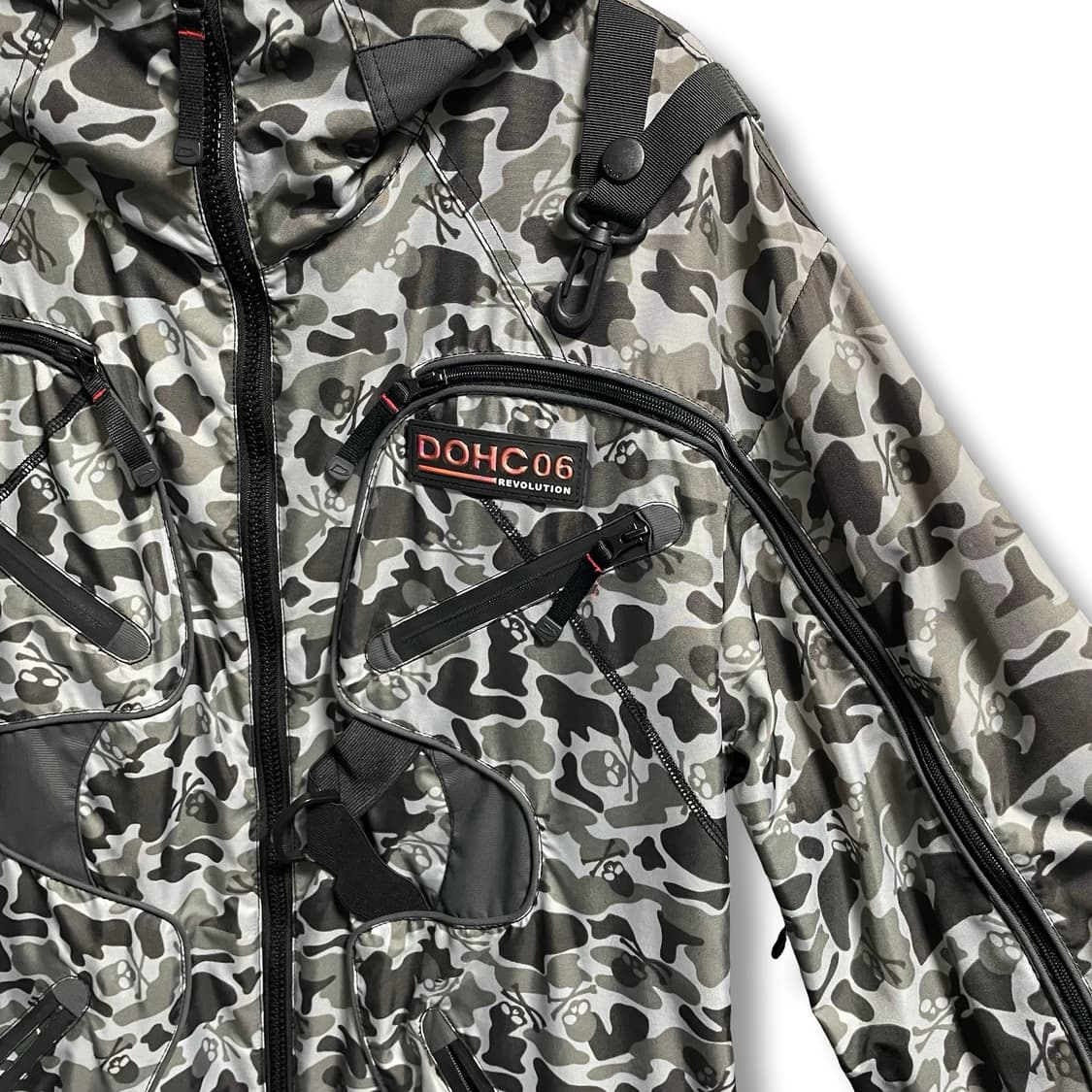 [L] DOHC06 카모플라쥬 후드 바람막이 자켓 상품이미지6
