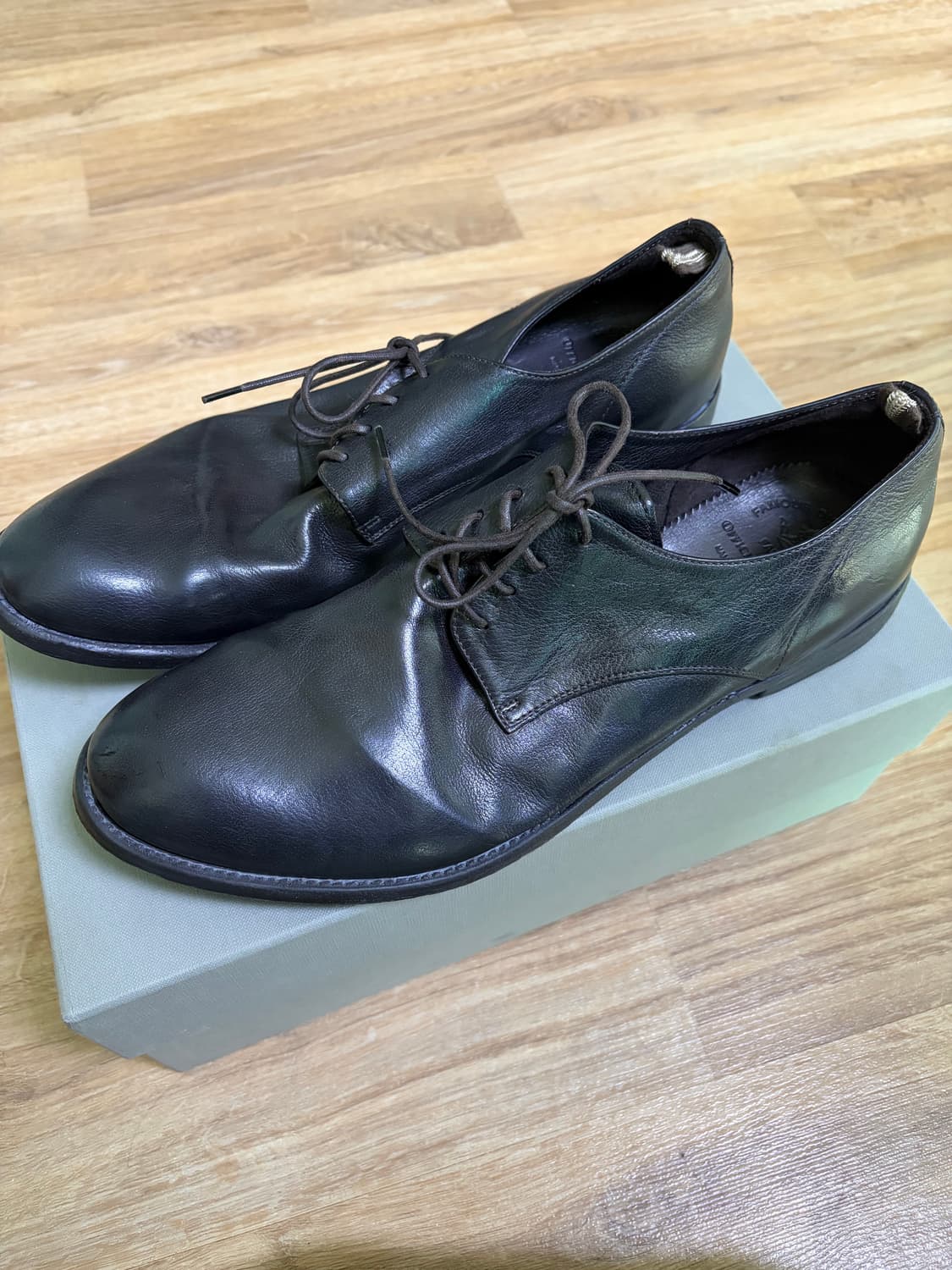 [44] 오피치네 크리아티베 아크 515 더비 다크 브라운 상품이미지2