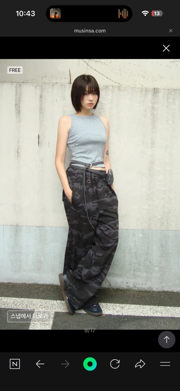 밀로우먼 미니 번 백  상품이미지2