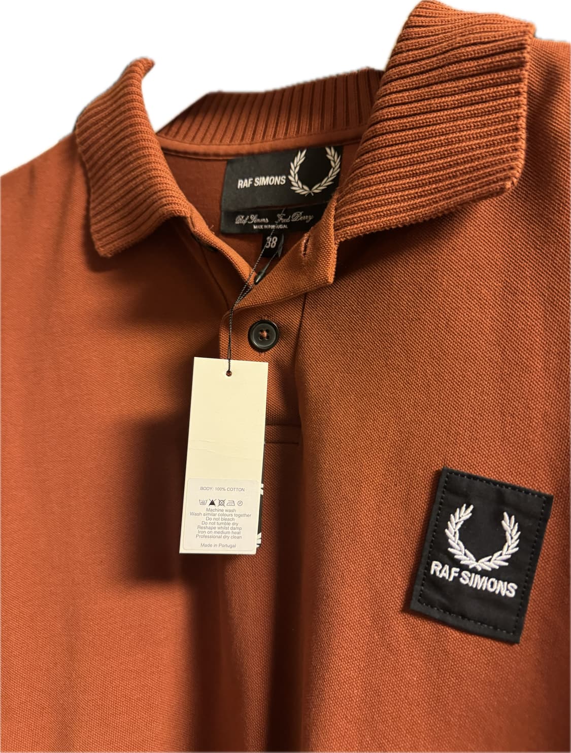 Raf simons 라프시몬스 x 프레드페리 콜라보 pk 카라티 새제품 상품이미지2