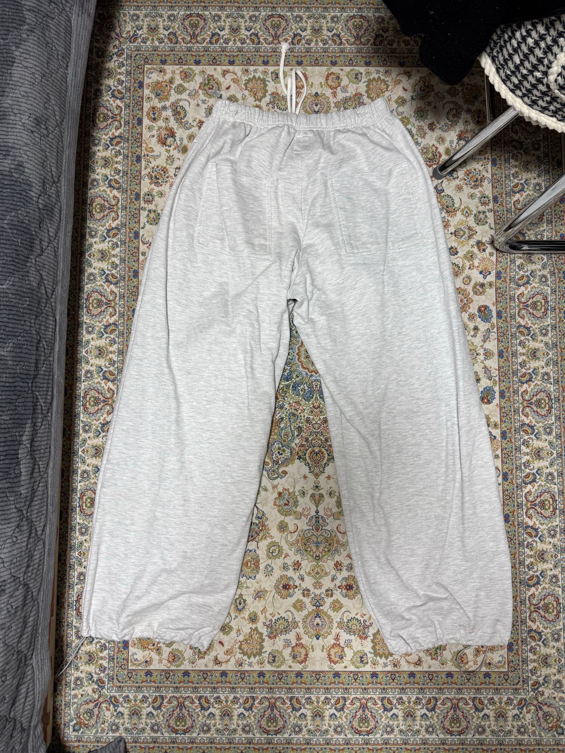 폴리테루 휴먼인덱스 인덱스 스웨트팬츠 002 라이트 멜란지 그레이 2사 상품이미지3