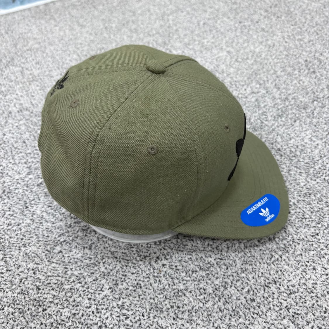 F 아디다스 불꽃 스냅백 모자 카키 0319J 상품이미지2