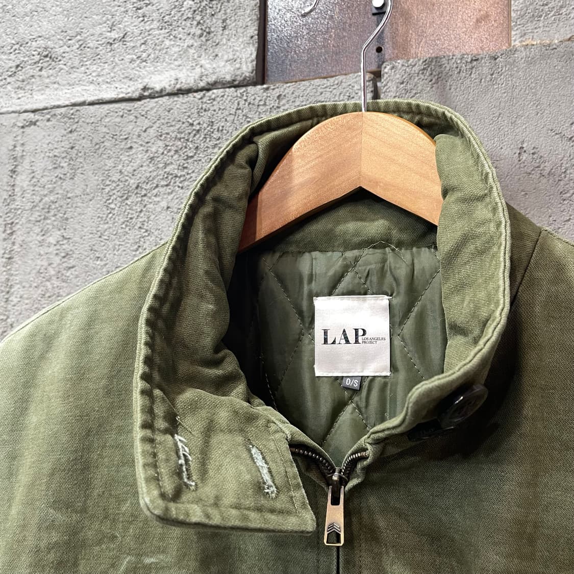 랩 LAP 카키 필드 자켓 상품이미지4