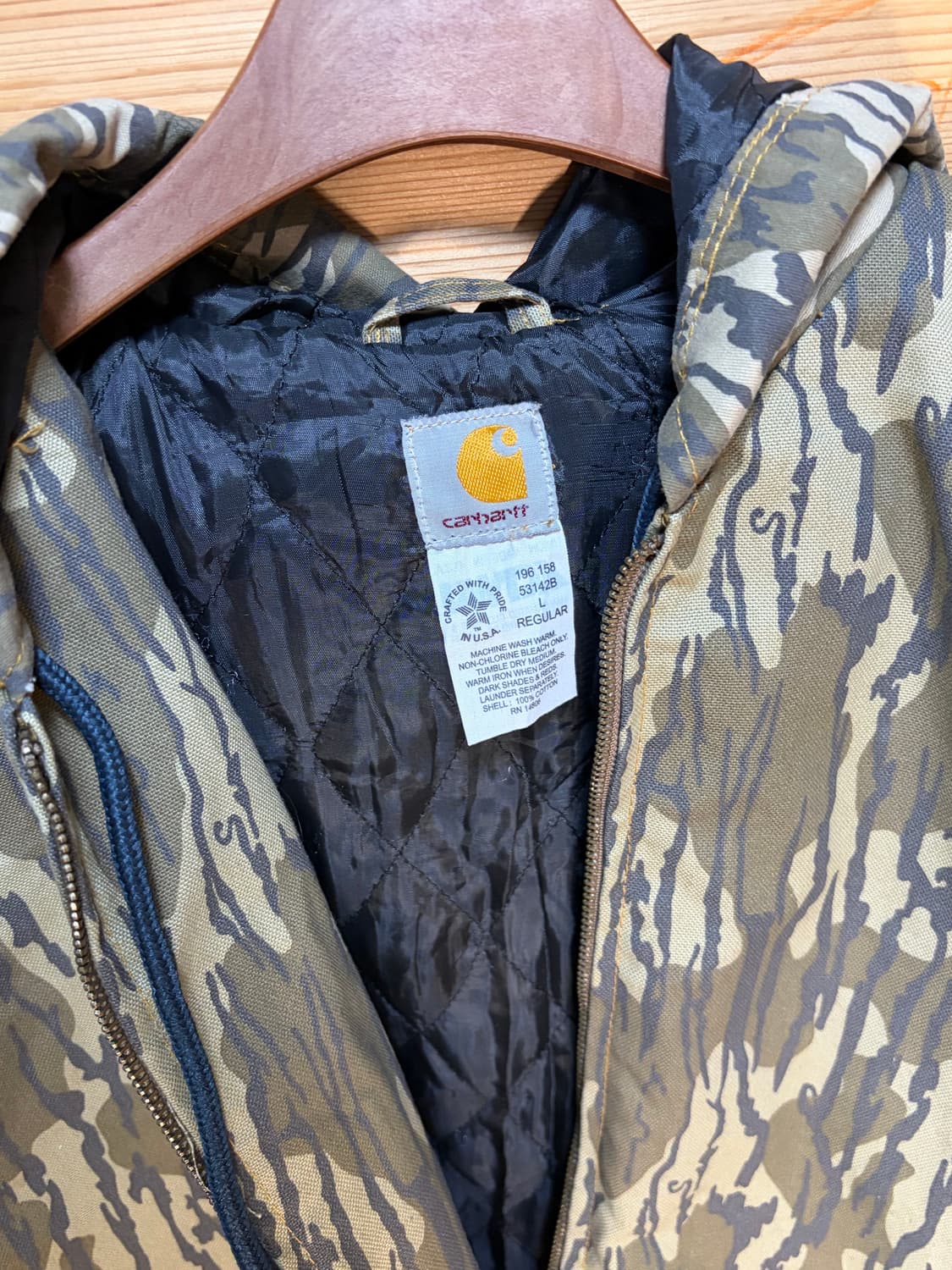 칼하트 리얼트리 바텀랜드 액티브자켓 L 상품이미지3