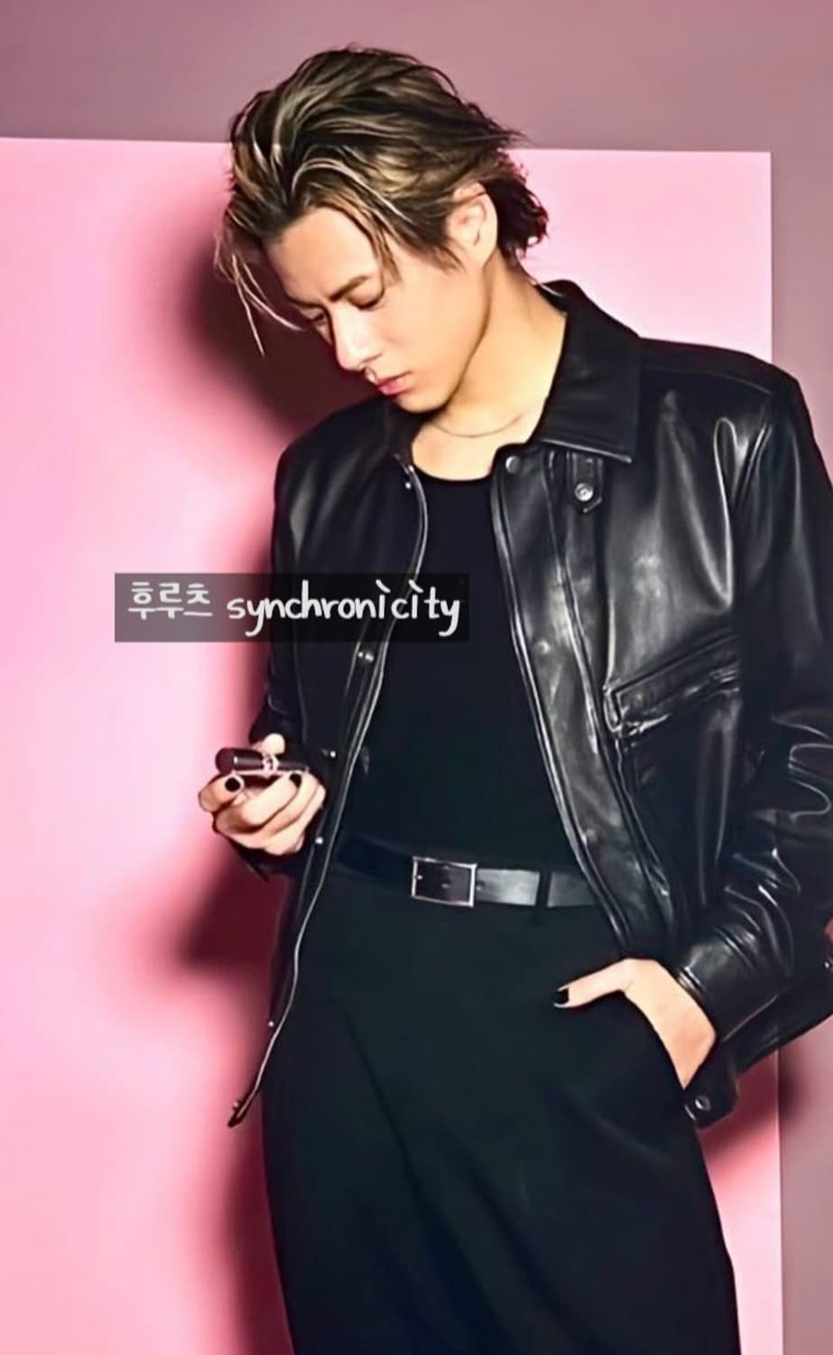 생로랑 로제 가죽자켓 50 드럼드 램스킨 레더자켓 상품이미지4