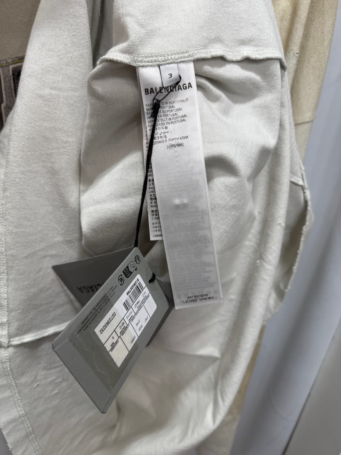 백화점판 발렌시아가 스케이터 롱슬리브 3사이즈  상품이미지3