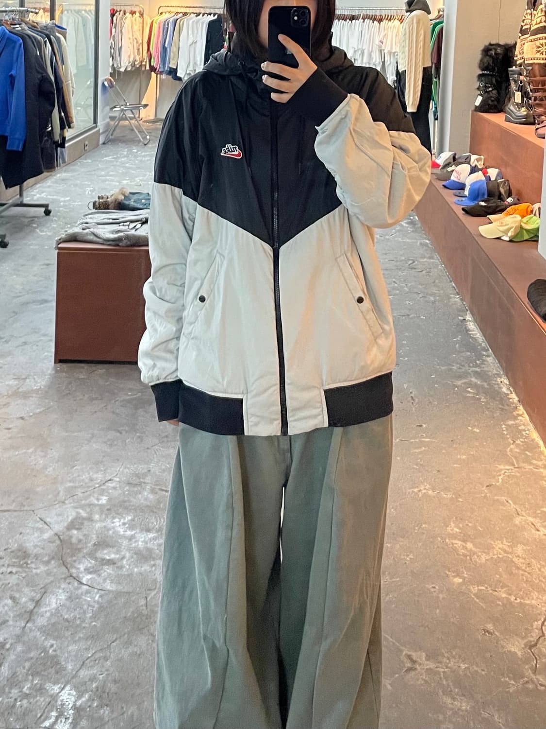 나이키 리버시블 후드 바람막이 자켓 H852 상품이미지1