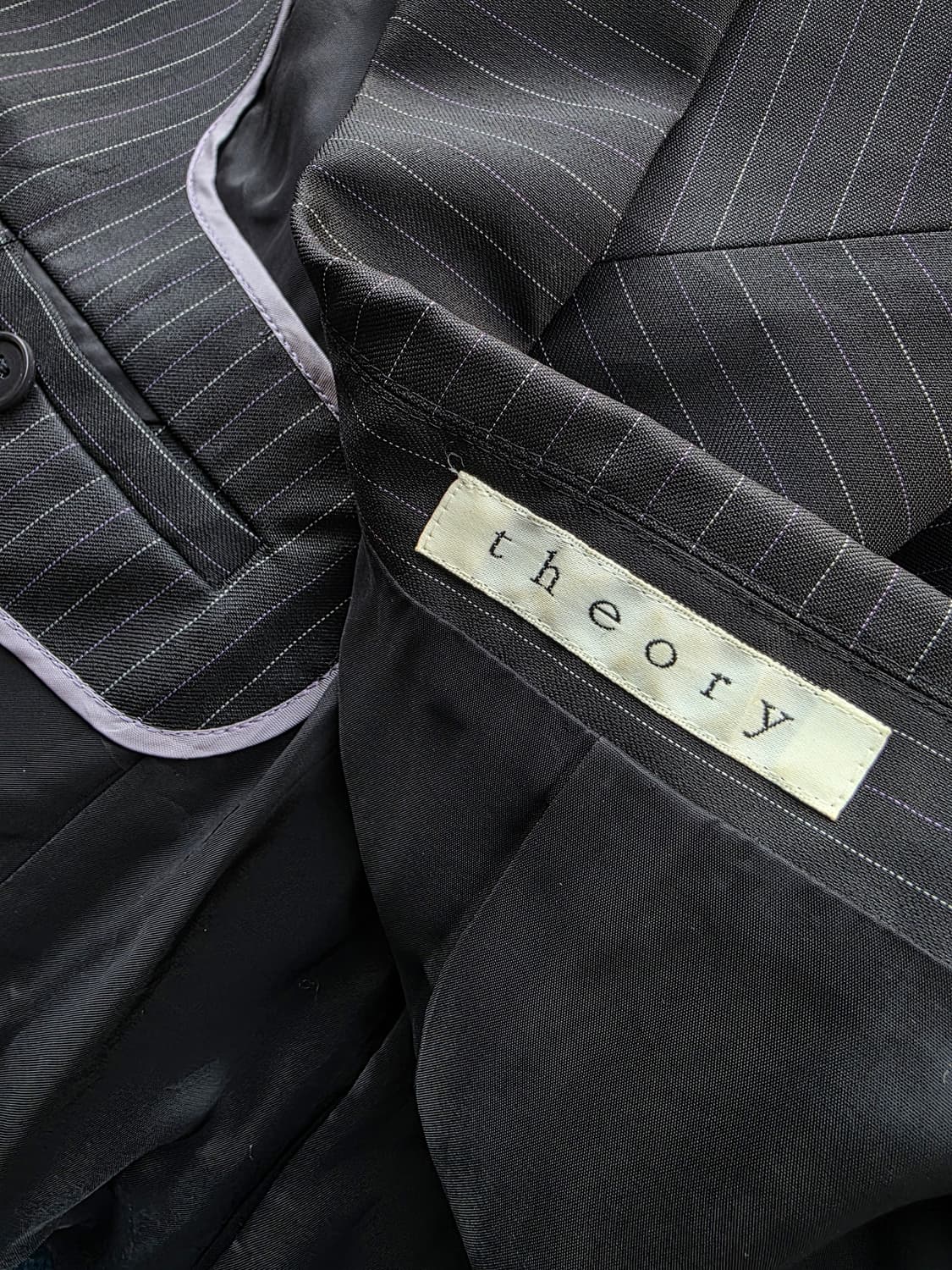 띠어리 스트라이프 자켓 상품이미지4