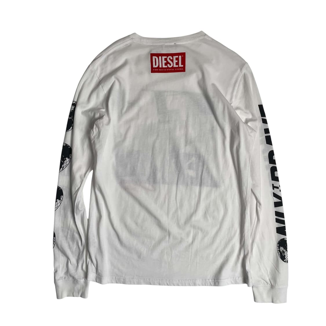 Diesel 지구 프린트 롱슬리브  상품이미지5