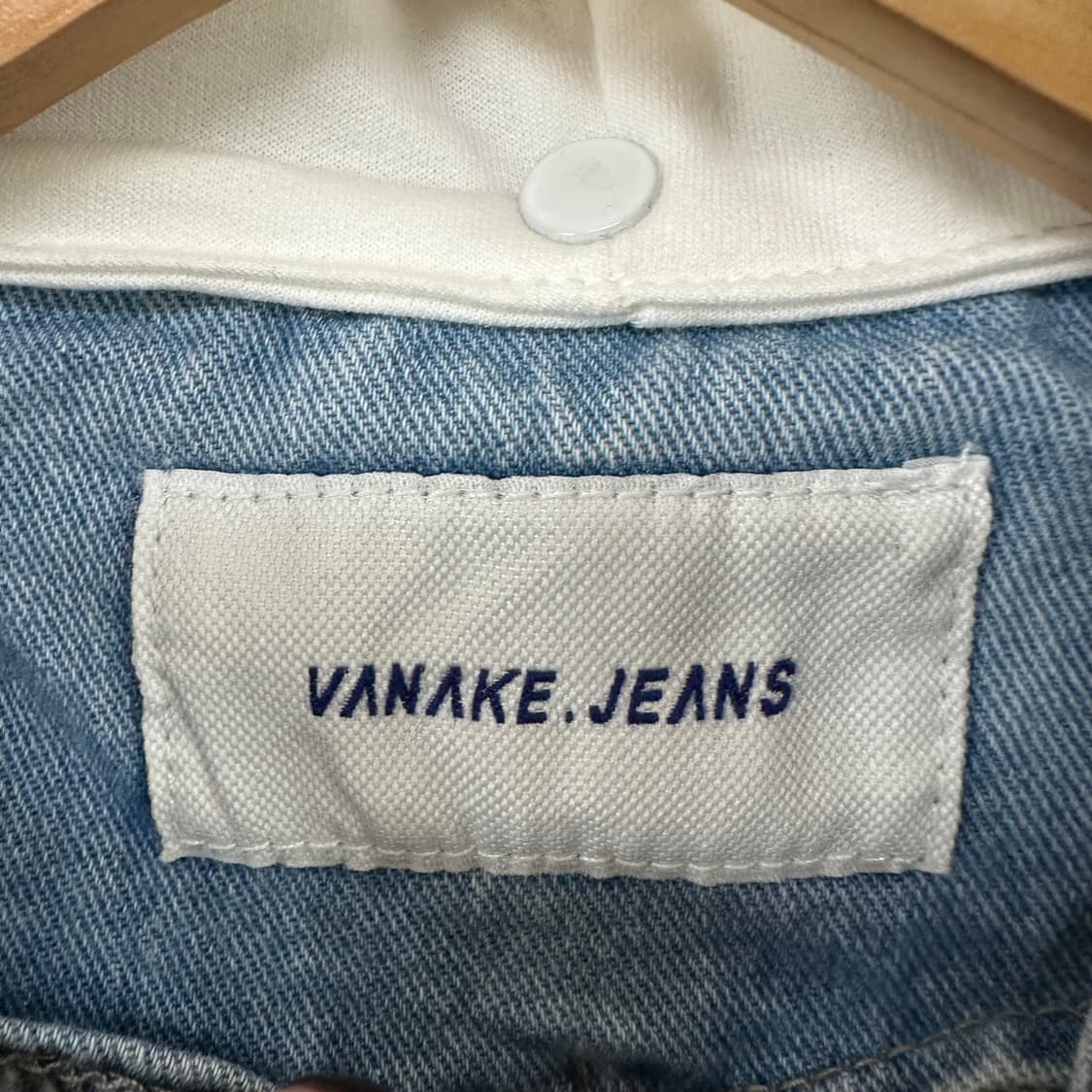   반에이크 여자 오버핏 데님 청자켓 FREE 상품이미지10