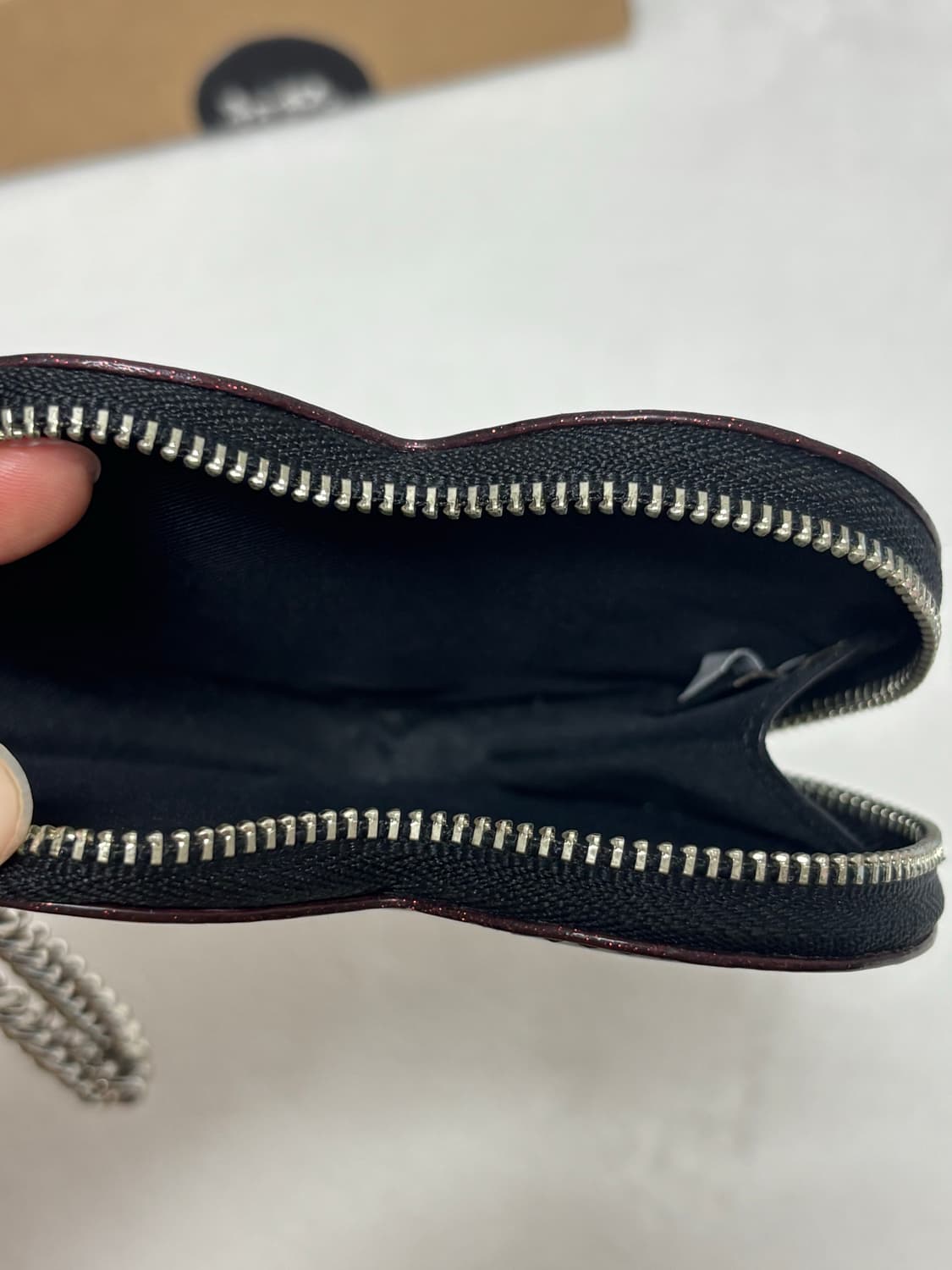 코치 하트 코인 지갑 상품이미지3