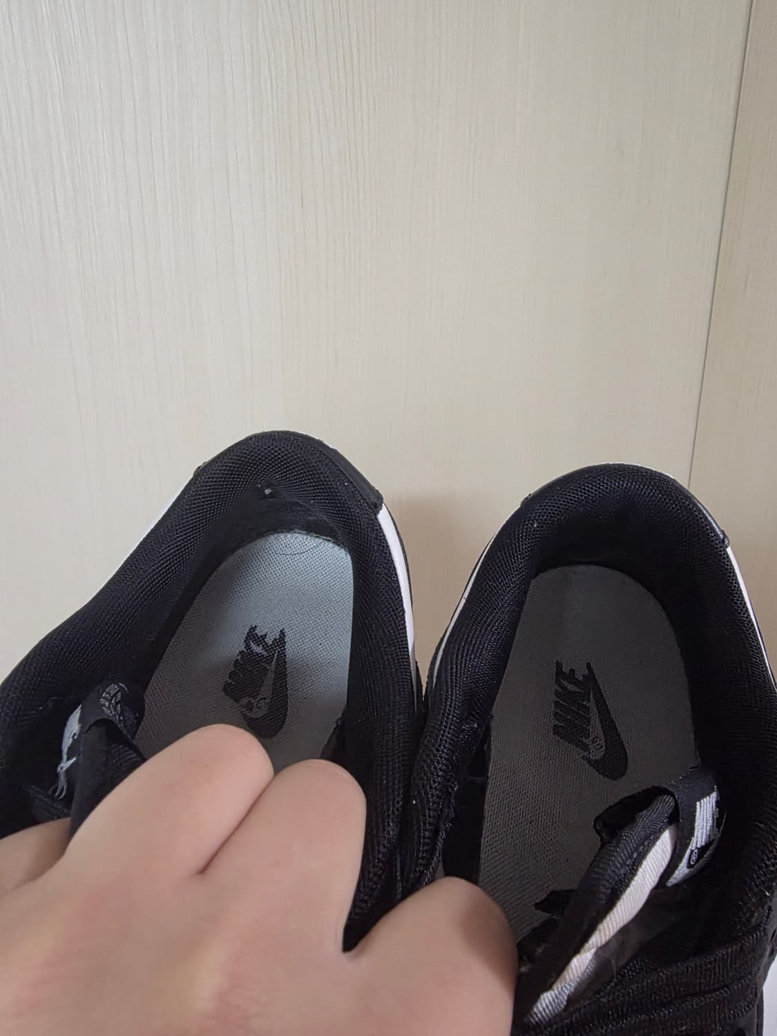 나이키 덩크 로우 범고래 블랙 화이트 상품이미지5