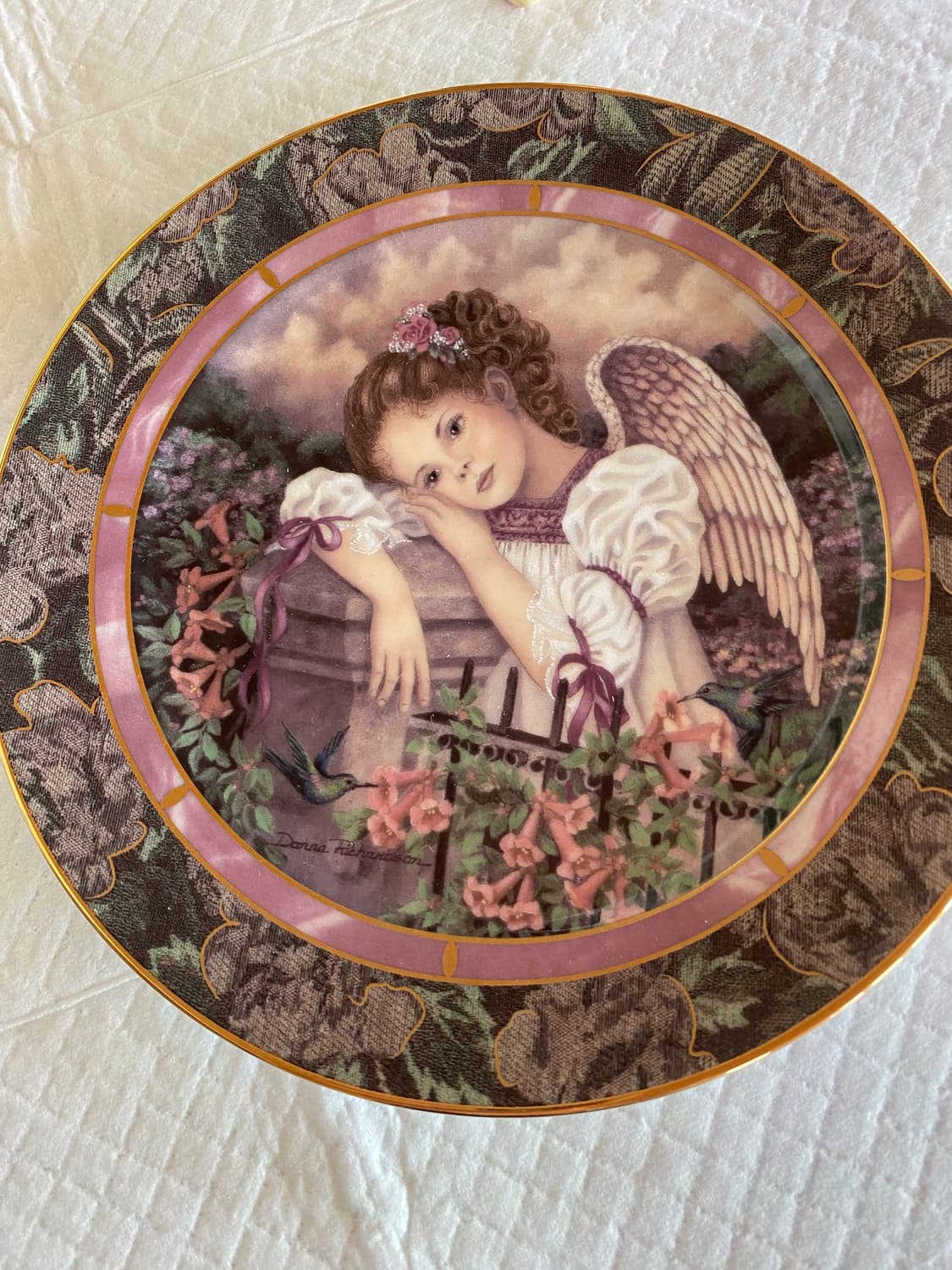 미국 빈티지 엔틱 장식 그릇 잡시 상품이미지3