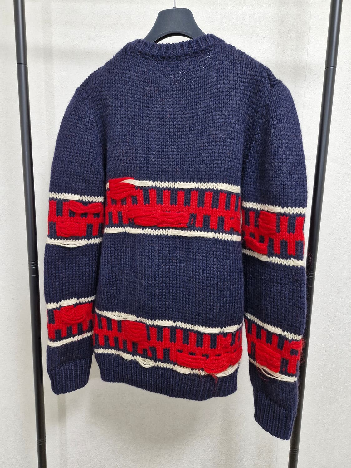 [M] 캘빈 클라인 205W39NYC FW18 디스트레스드 울 니트 상품이미지3