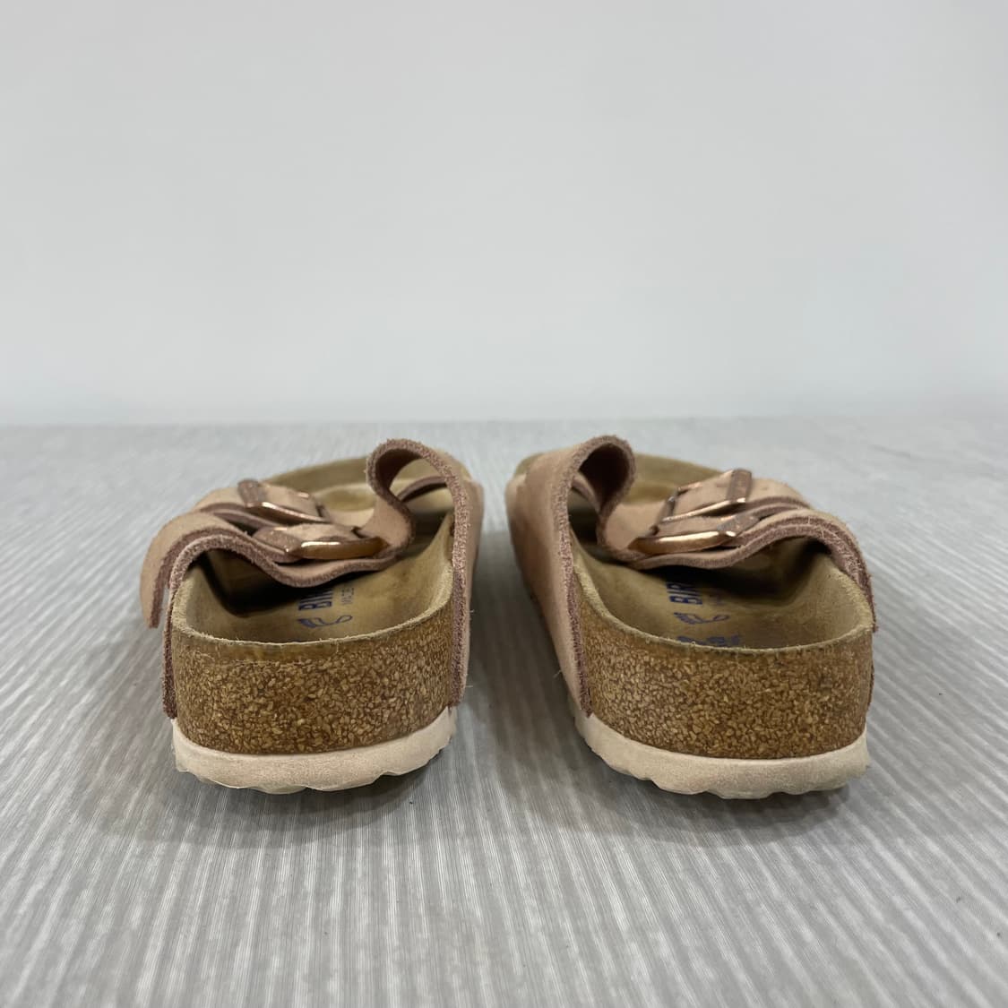 704-3) 버켄스탁 아리조나 샌들 베이지 240mm 상품이미지4
