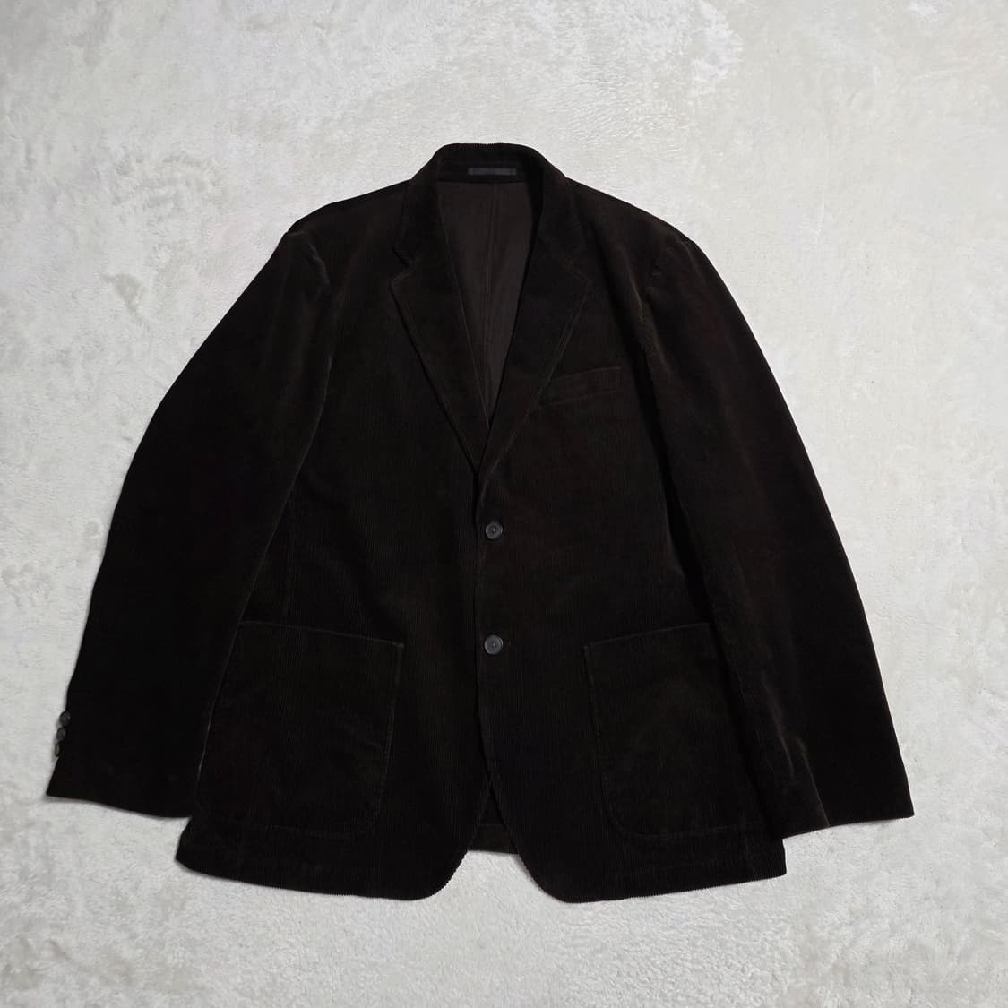 (XL)유니클로 코듀로이 자켓 브라운 상품이미지1