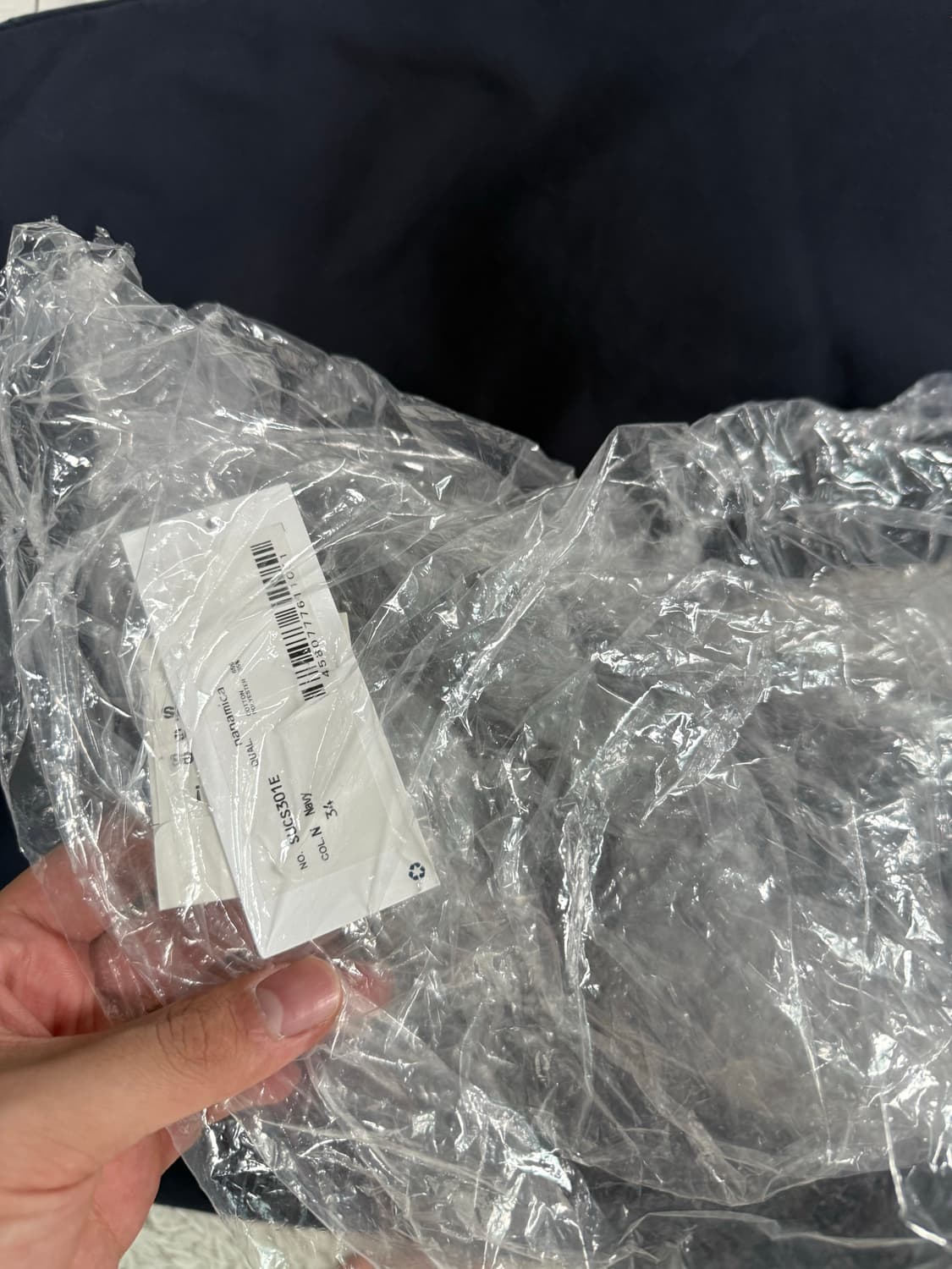 (34)나나미카 치노 팬츠 네이비 상품이미지3