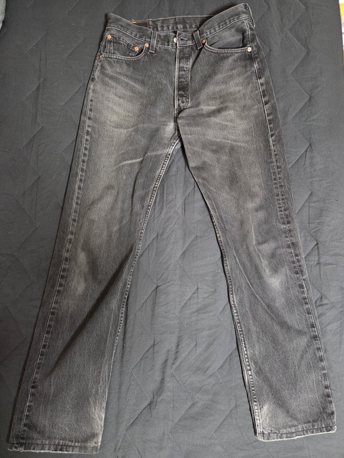 블랭크탭 90s US Made 리바이스 501 블랙 상품이미지1
