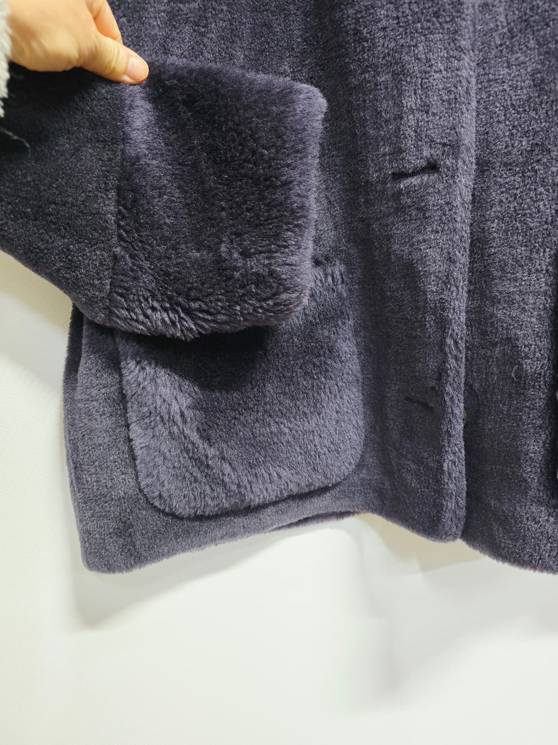 칼라거펠트 양모 자켓 100 상품이미지4