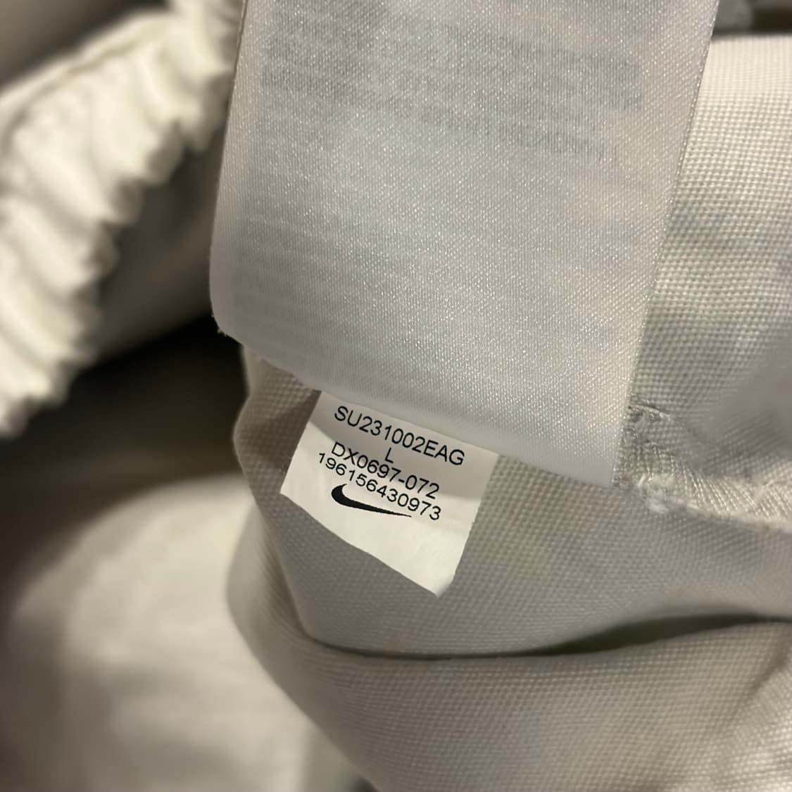 [L] 나이키 하프집업 캔버스 라이트본 아노락 베이지 B998 상품이미지9