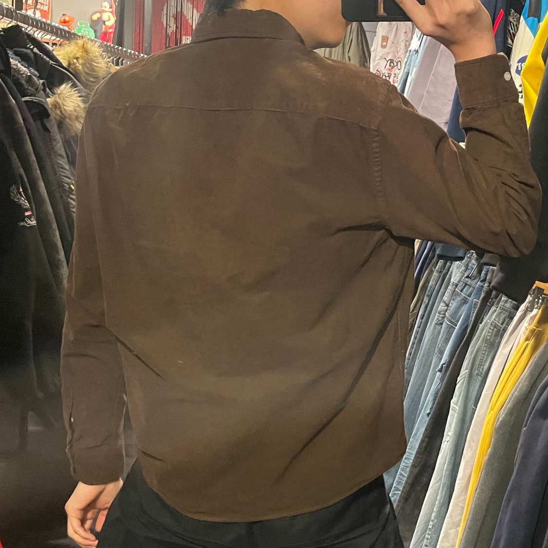 [IM] carhartt 킬하트 브라운 코듀로이 셔츠 상품이미지7