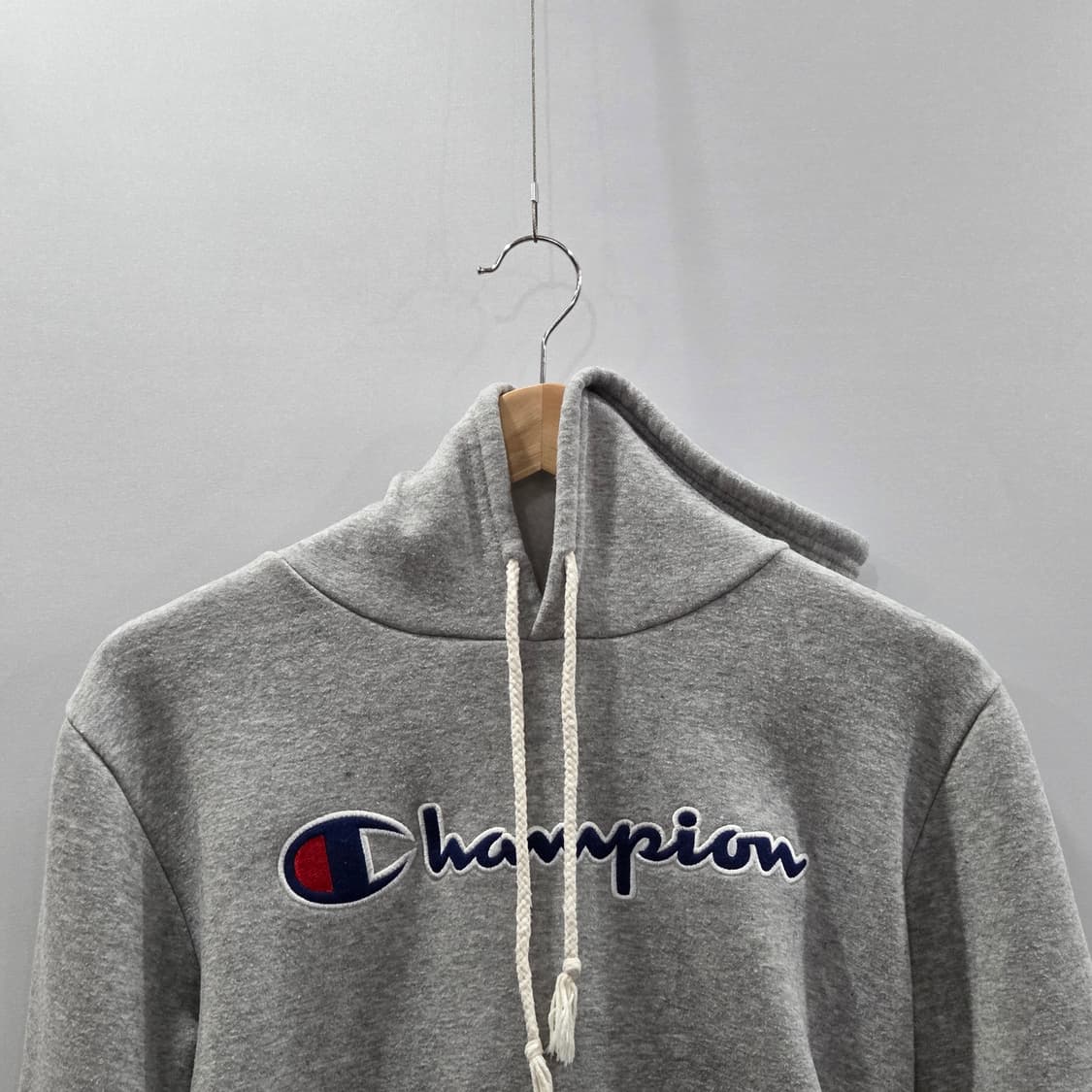 챔피온 스펠로고 자수 기모 후드티 F 상품이미지2