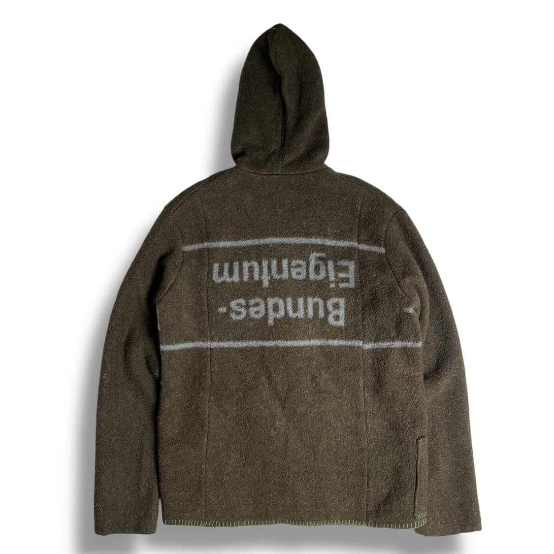 +8*securacid ‘bundes-eigentum’ 울 100 후드 상품이미지6