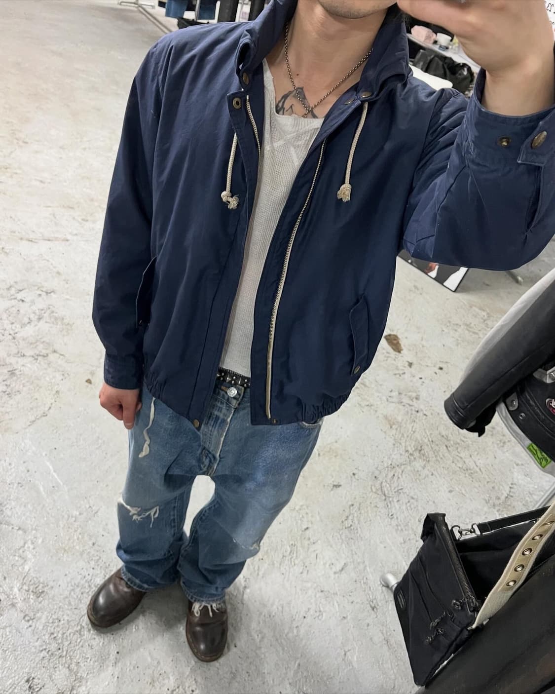 DOLCE WITH MUCH INTEREST bomber jacket 상품이미지1