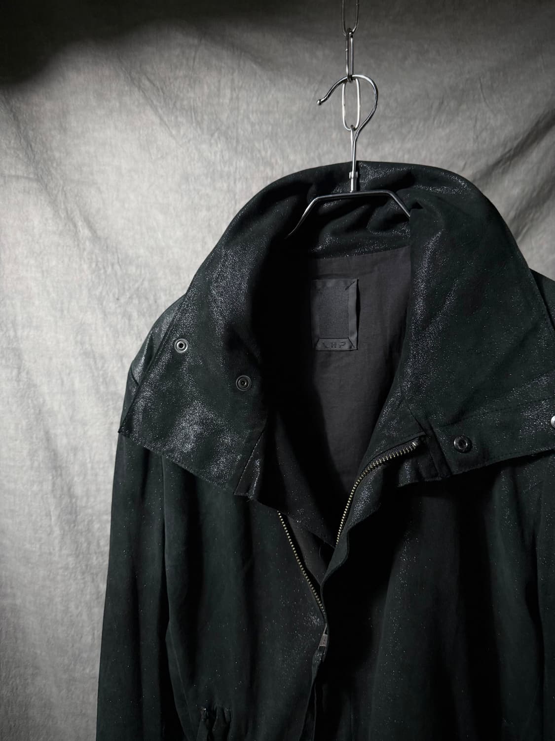 LHP Metallic Coated High Neck Jacket  상품이미지6