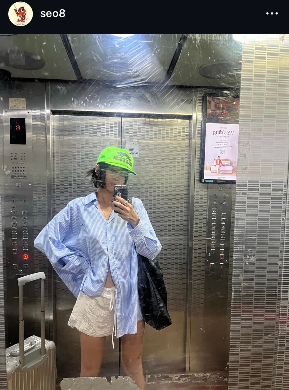 SEO 에스이오 레이스 쇼츠 블랙 상품이미지2