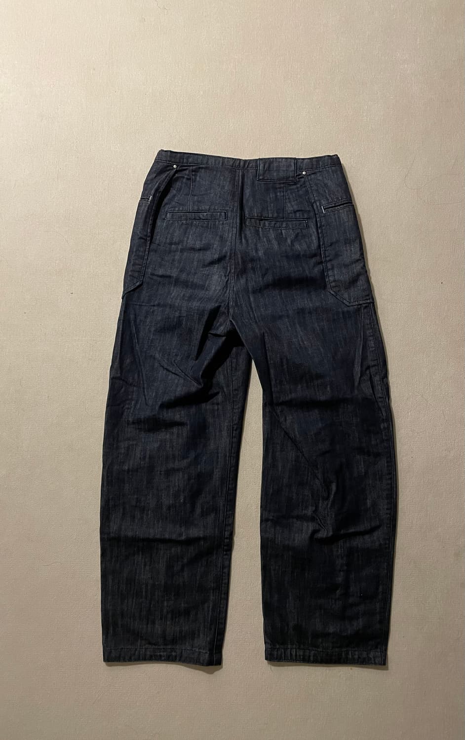 폴리테루 리소 데님 인디고 1사이즈 상품이미지2