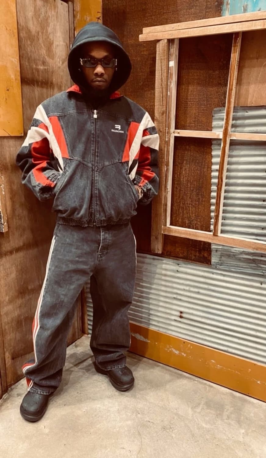 BALENCIAGA DENIM TRACK JACKET 상품이미지4