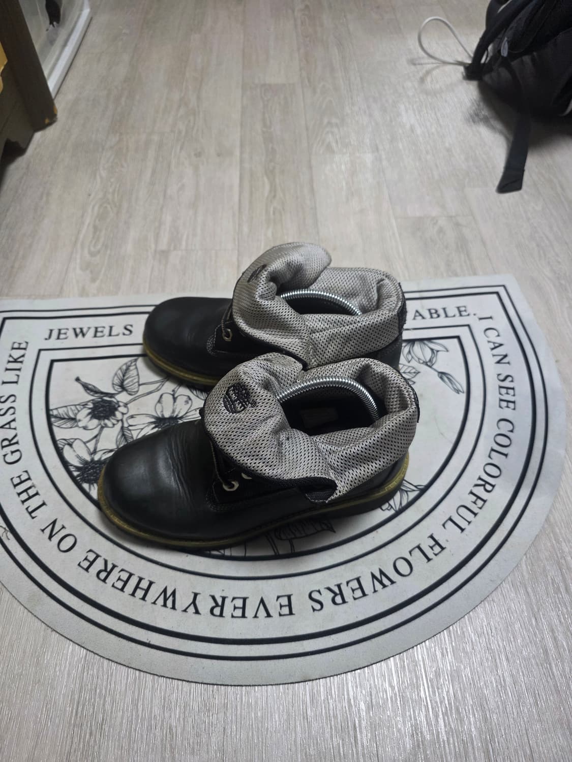 팀버랜드 여성 블랙 롤탑부츠 235 상품이미지2