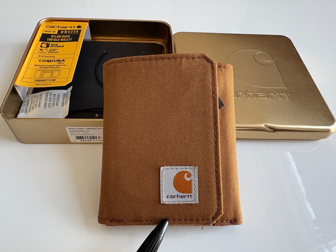 Carhartt NYLON DUCK TRIFOLD WALLET 상품이미지1
