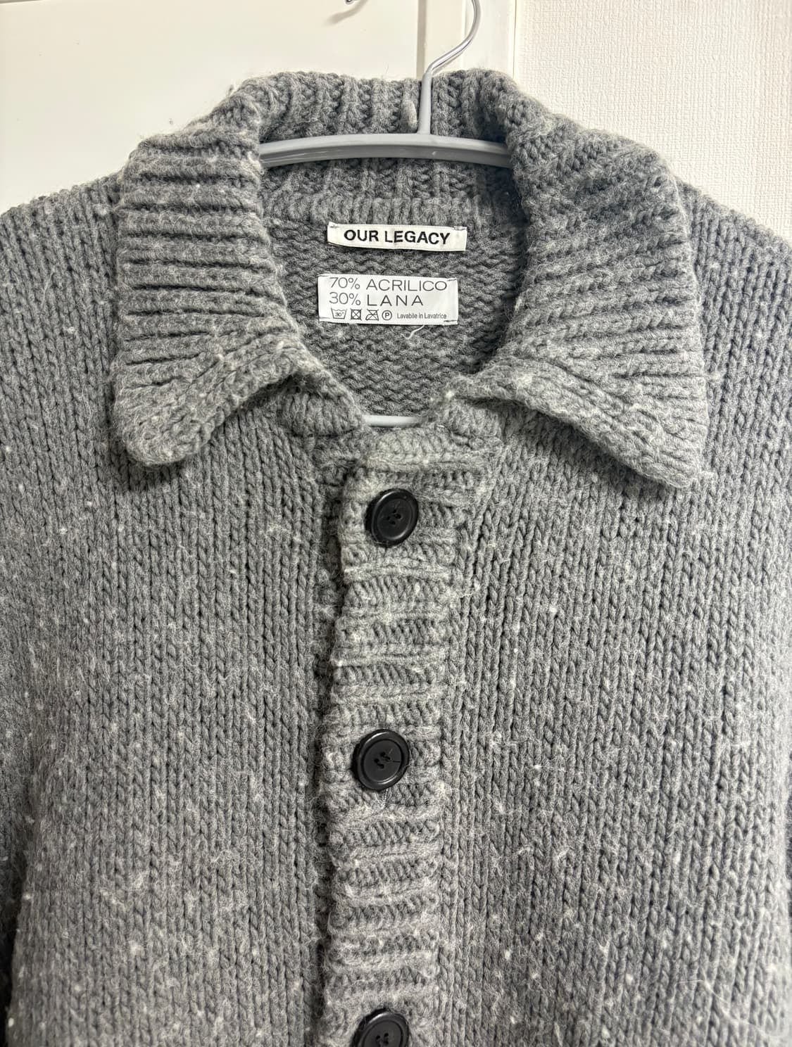 아워레가시 빅 가디건 그레이 46 상품이미지3