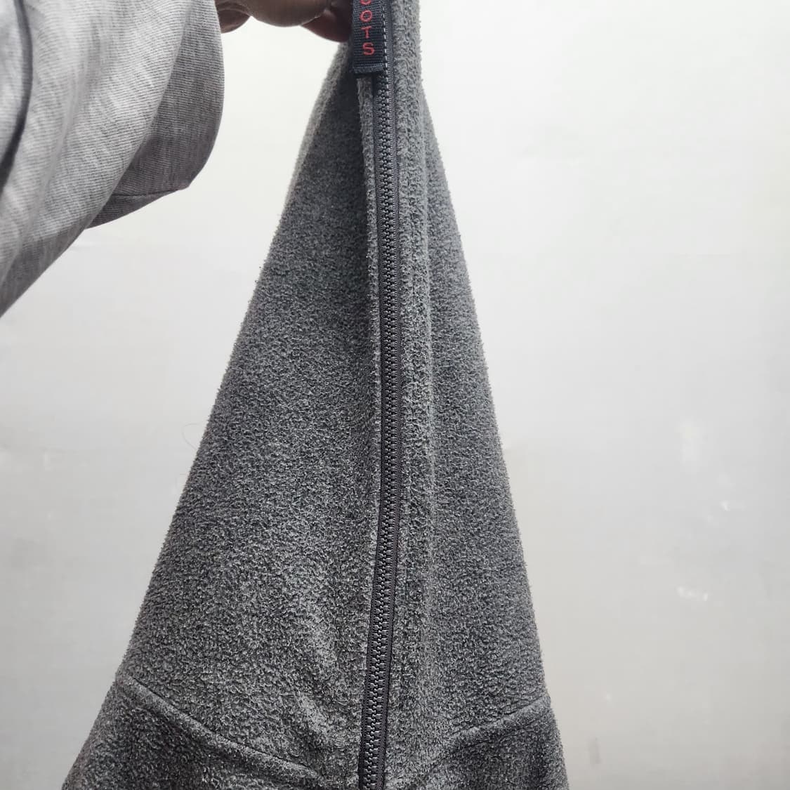 루츠 스펠아웃 로고 후리스 풀집업 후드집업 L(2XL) 상품이미지4