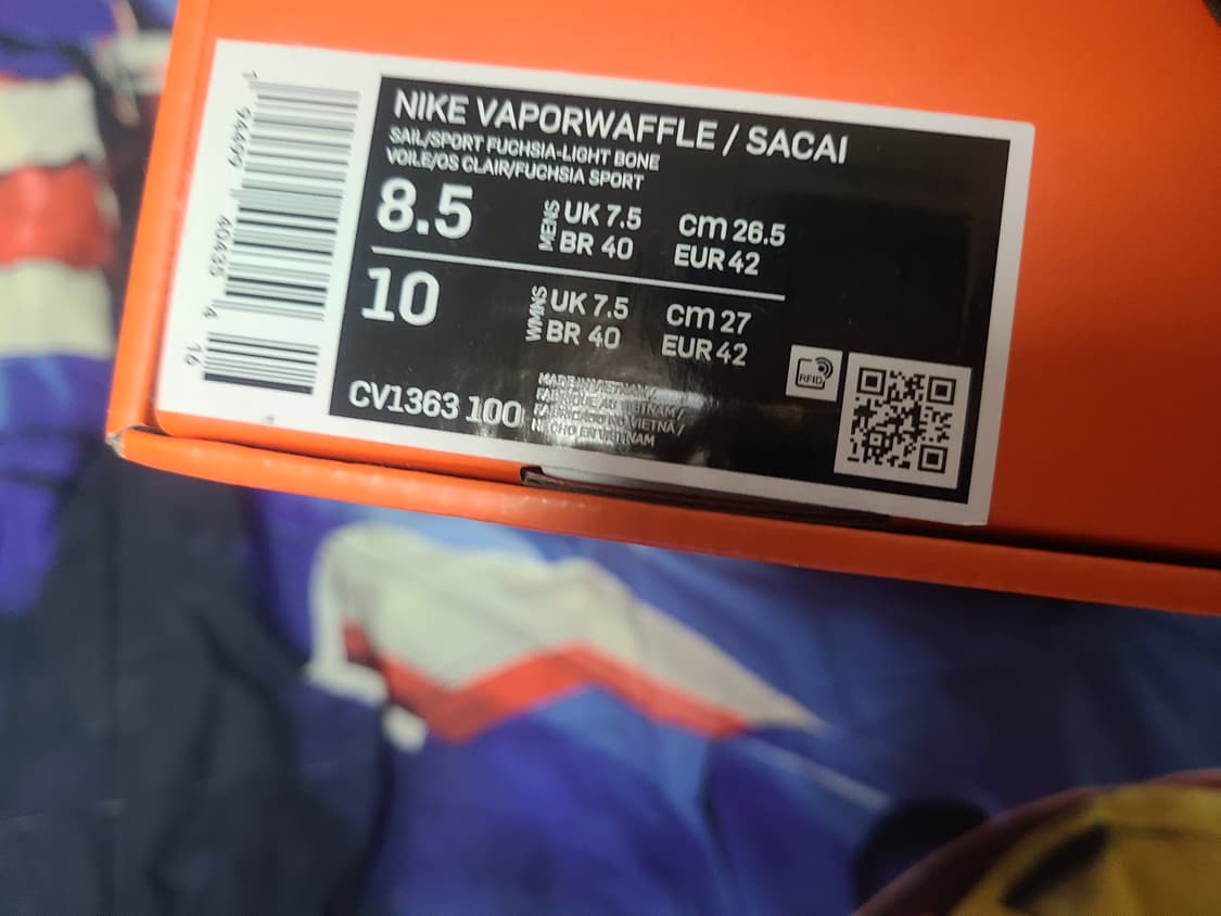나이키 사카이 베이퍼와플 로얄 푸시아 상품이미지7