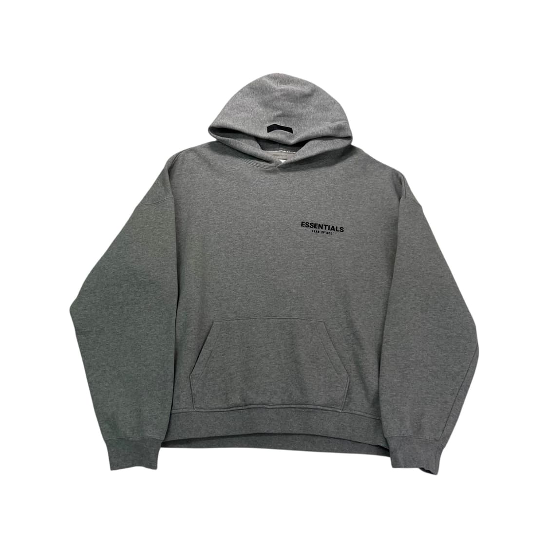 105 피오갓 에센셜 백로고 후드티 상품이미지2