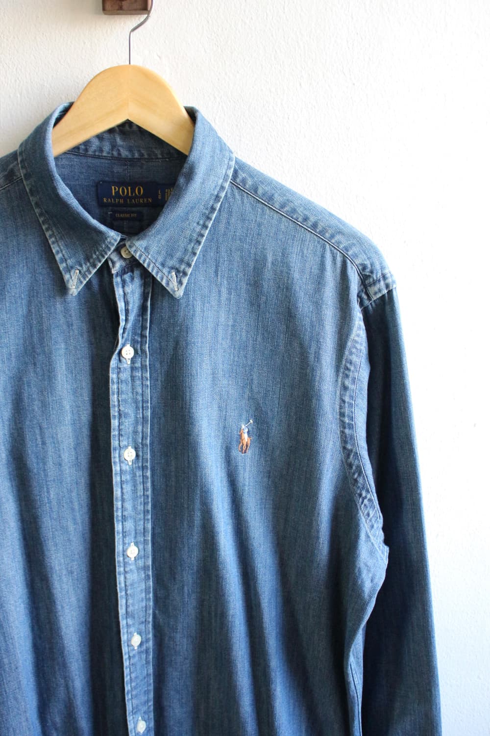 폴로 데님 셔츠 상품이미지3