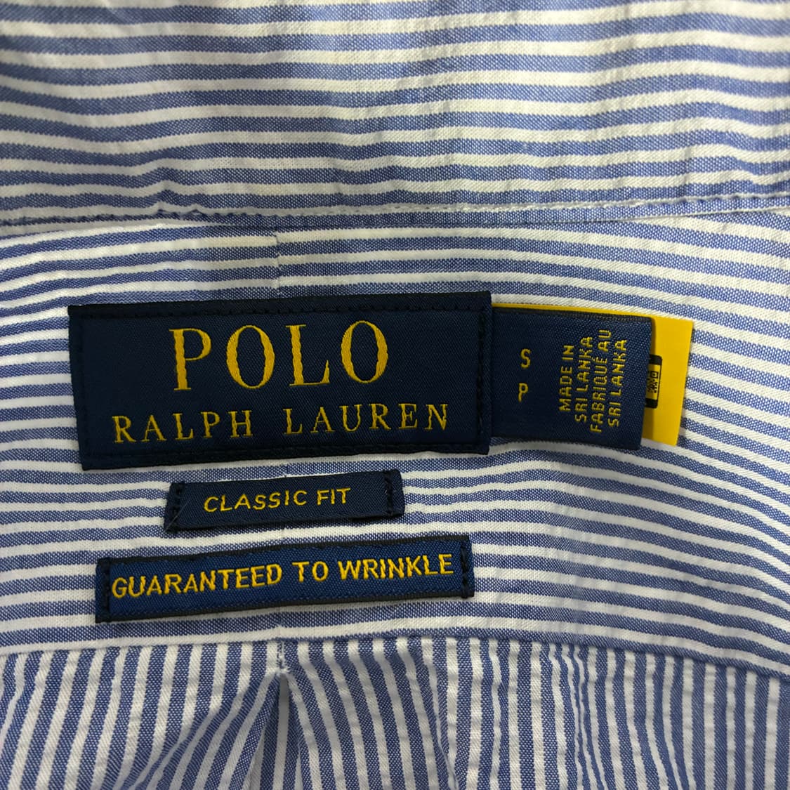 Polo  폴로 랄프로렌 신형 자수 코튼 스트라이프 셔츠 상품이미지4