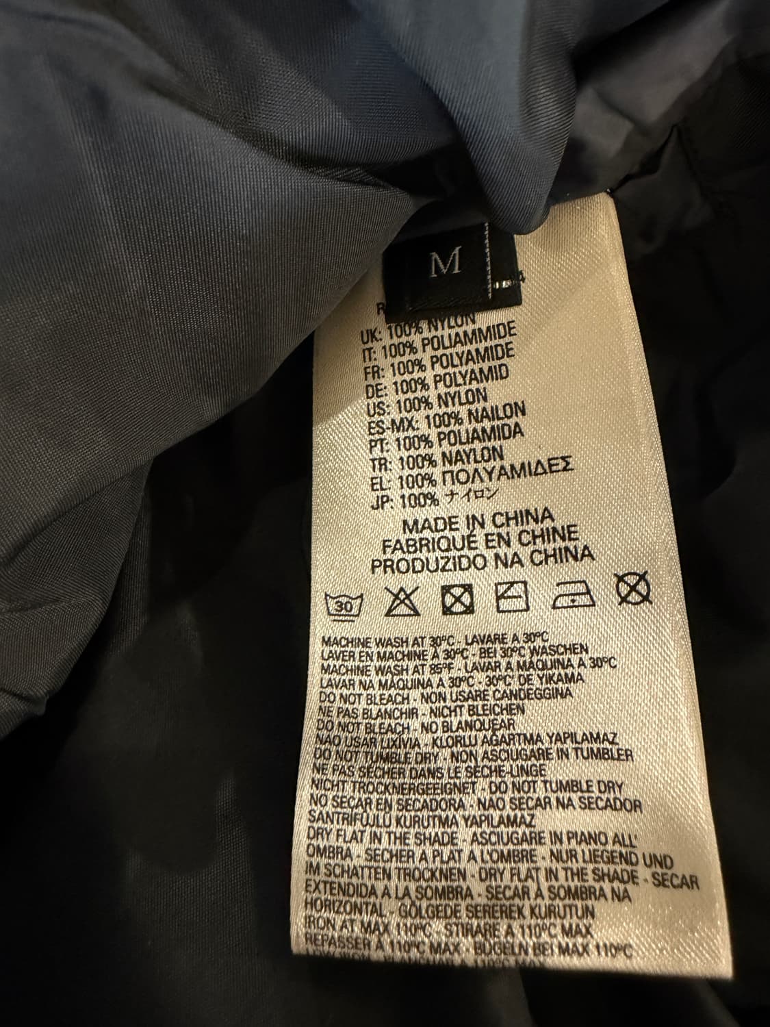 디젤 나일론 바이커 봄버 자켓 상품이미지6