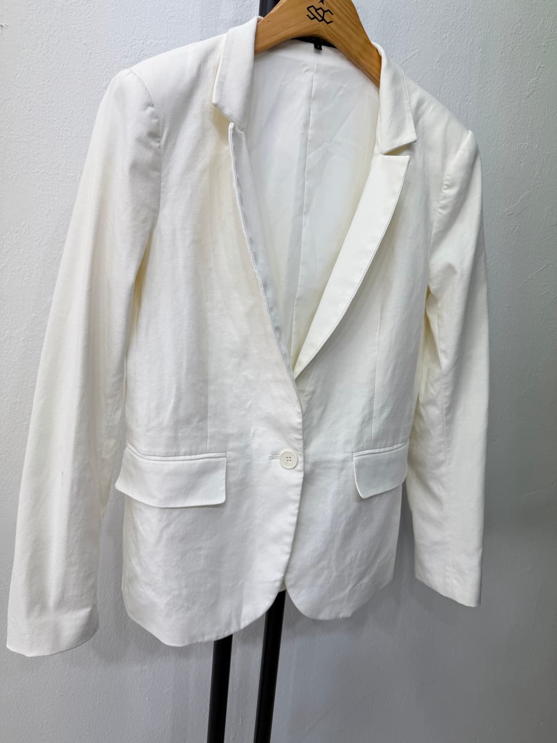 정품) 띠어리 여성 화이트 블레이저 자켓 4(55) 상품이미지2