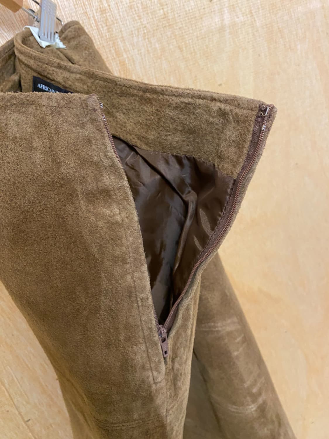 VTG leather skirt  상품이미지8