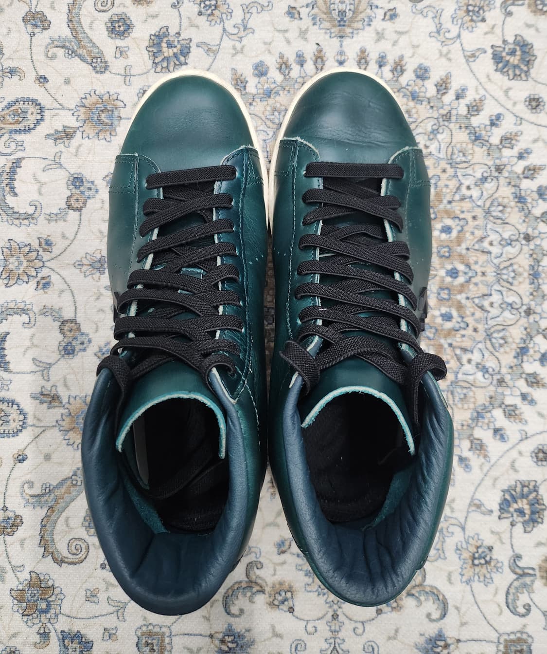 컨버스 X 호윈 레더 프로 레더 하이 리옹스 240mm 상품이미지5