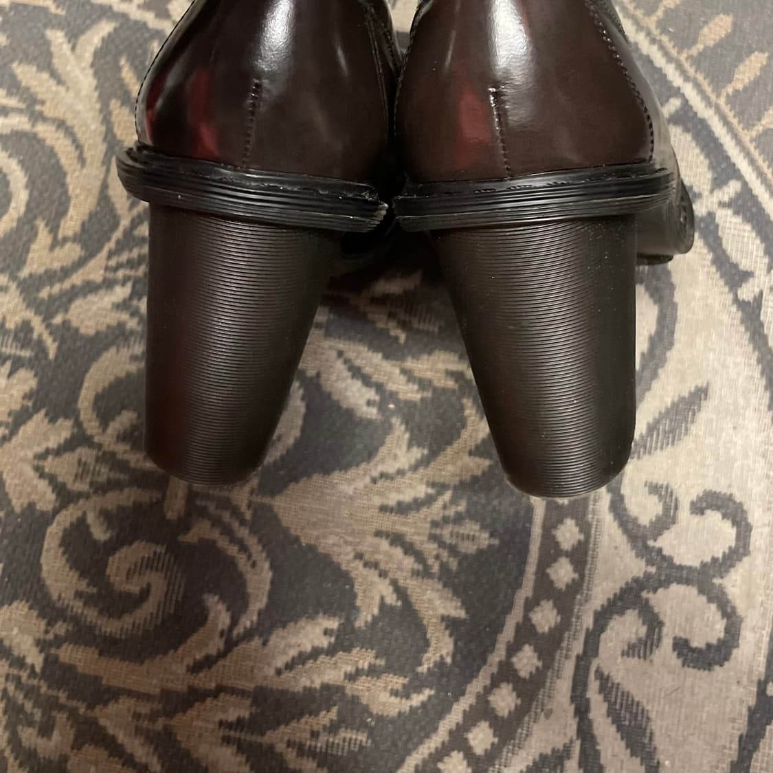 닥터마틴 (우먼) Mairwen 그레이 테슬 로퍼 힐   상품이미지5