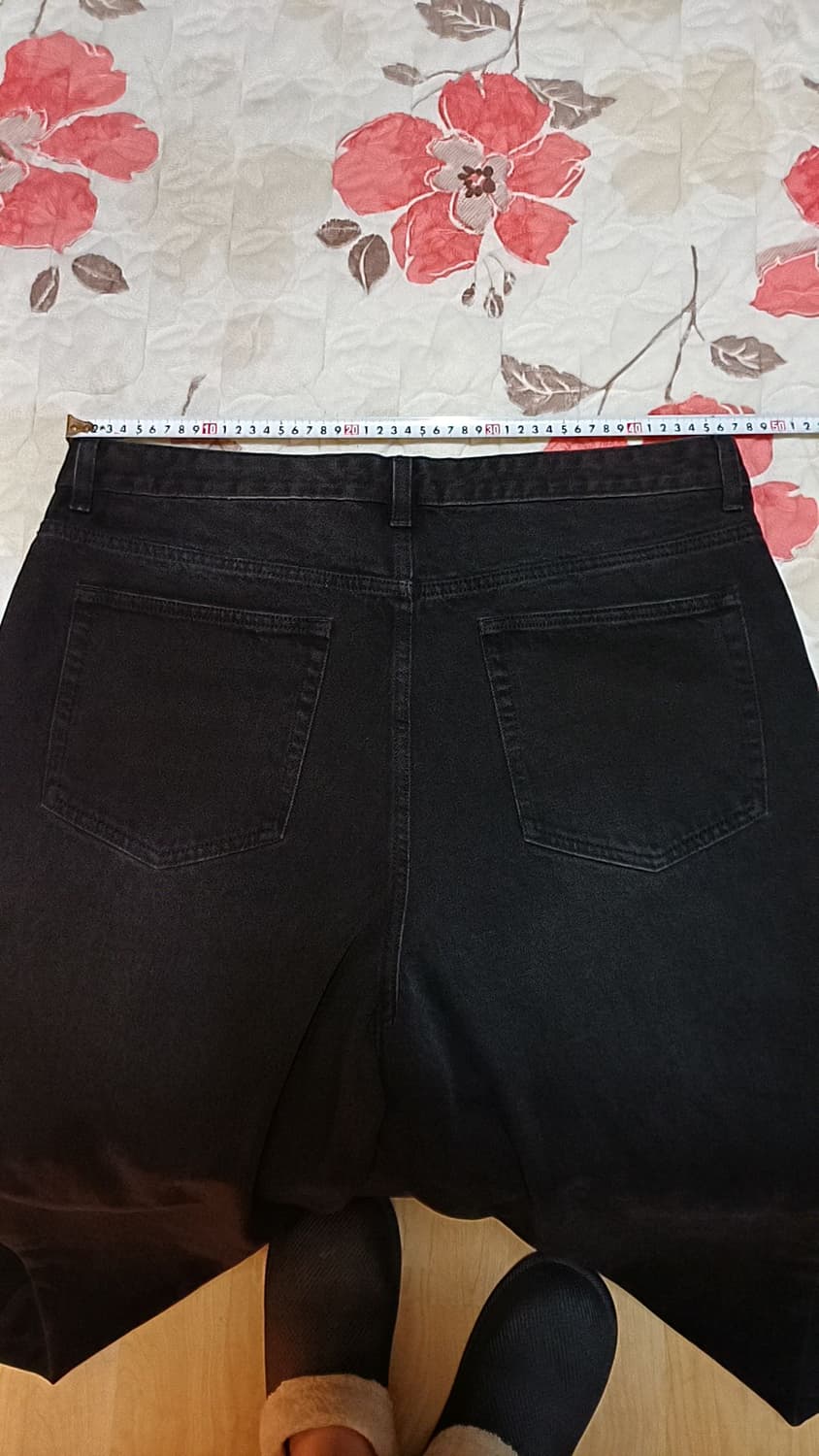 무신사 미사용 와이드데님팬츠 36인치 기장113 상품이미지7