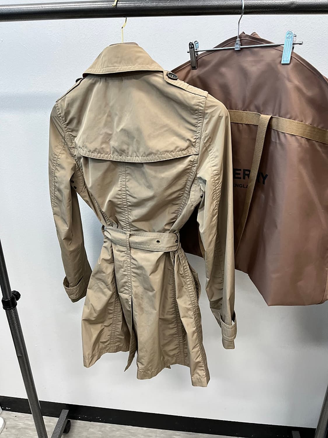 여) 버버리 폴리 봄 트렌치코트  상품이미지7