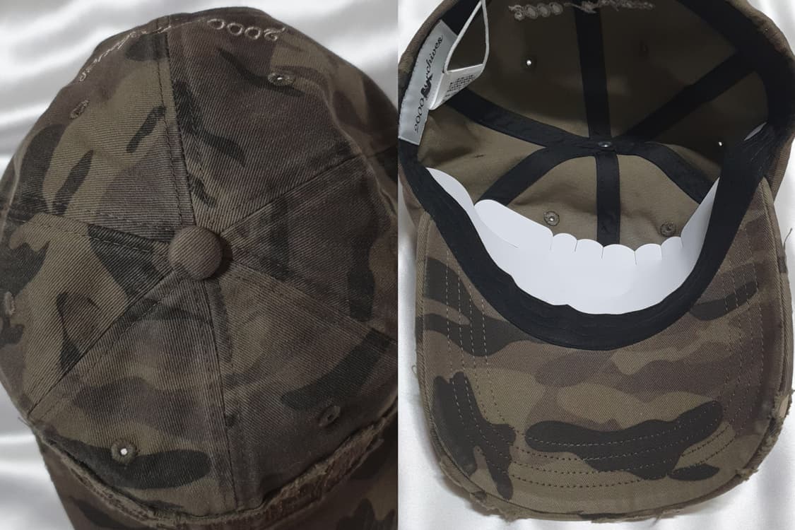 2000ARCHIVES 아카이브스 카모플라쥬 볼캡 모자 상품이미지7