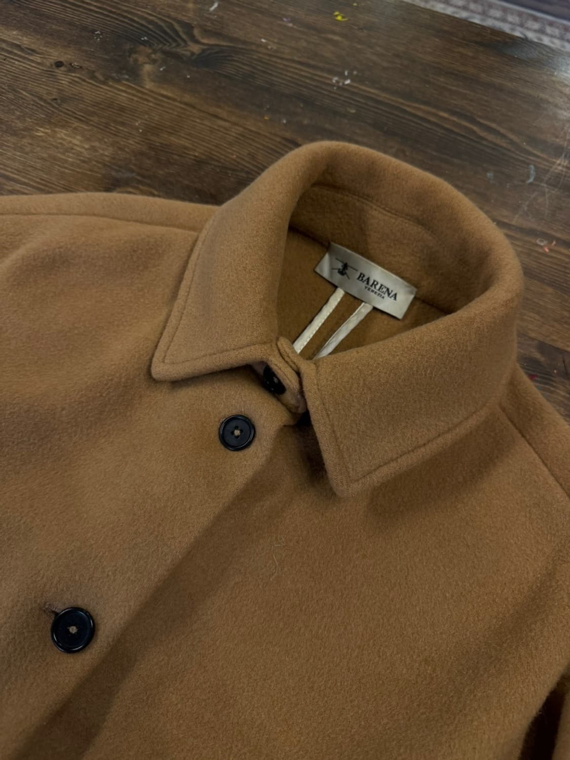 BARENA 바레나 알파카 플란넬 코트 66~77 상품이미지8
